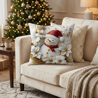 Festive Christmas Decorative Pillow Covers Set Four Pieces | Archer