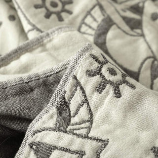 Reversible Floral Mandala Blanket Soft Decorative Bed Sofa Cover | Donnelly