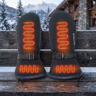 USB Heated Gloves Double Sided Heating Waterproof Winter Design | Briggs