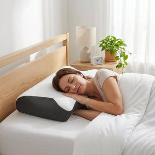 Ergonomic Memory Foam Pillow Contoured Design for Sleep | Boone