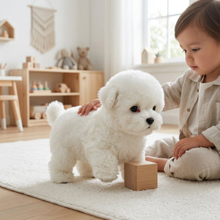 Interactive Robot Puppy Walking Barking Sound Responsive Kids Toy | Dawson