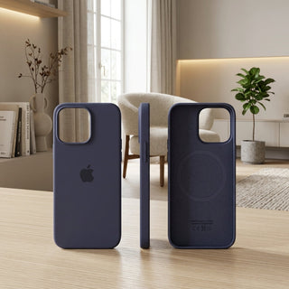 MagSafe Compatible Thin Silicone Case for iPhone with Microfiber Lining | Fenton