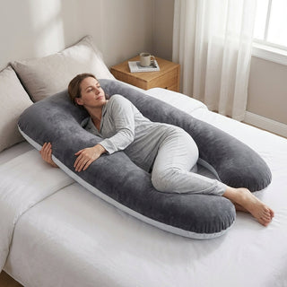Full Length Side Sleeping Pillow With Contoured Design And Supportive Filling | Gates