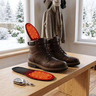 Fast Heating Wireless Insoles With Rechargeable Battery And Adjustable Heat | Harmon