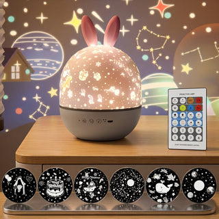 Magical Star Projector with Soothing Music and Remote Control for Kids | Harper