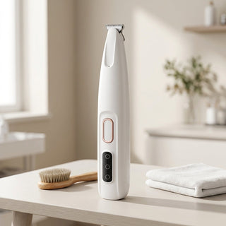 Quiet USB Rechargeable Pet Trimmer with LED Light for Dogs and Cats | Harmon