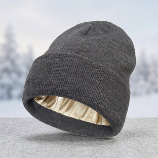 Warm Winter Hat with Silk Lining for Hair Care and Cold Weather Wear | Harlan