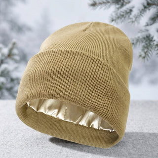 Warm Winter Hat with Silk Lining for Hair Care and Cold Weather Wear | Harlan