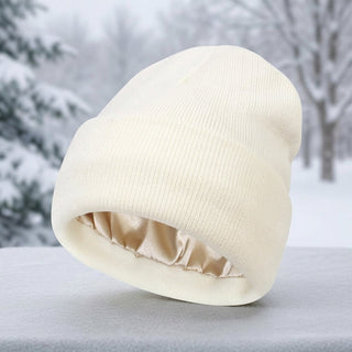 Warm Winter Hat with Silk Lining for Hair Care and Cold Weather Wear | Harlan