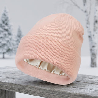 Warm Winter Hat with Silk Lining for Hair Care and Cold Weather Wear | Harlan