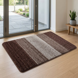 Water Absorbent Washable Doormat with Non Slip Base for Entrances | Hadley