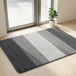 Water Absorbent Washable Doormat with Non Slip Base for Entrances | Hadley