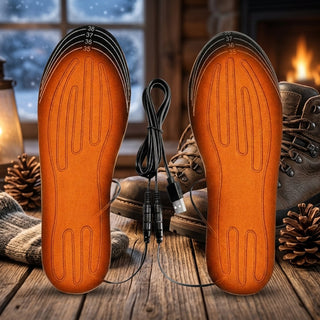 Thermal Heated Insoles With USB Charging And Adjustable Temperature Control | Hadleigh