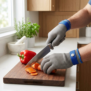316L Stainless Steel Safety Glove With Maximum Cut Resistance And Dishwasher Safe Design | Lockwood