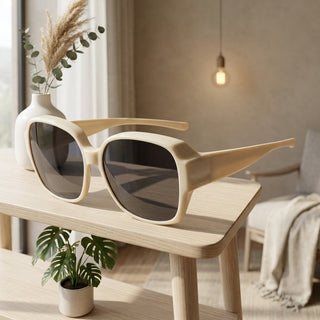 UV400 Clip On Sunglasses With 5 Layer Lenses And Secure Click Attachment For Prescription Eyeglasses | Kendrick