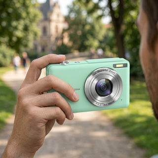 Vintage Digital Camera With 1080p Video And HD Photos In Compact Design | Greyworth