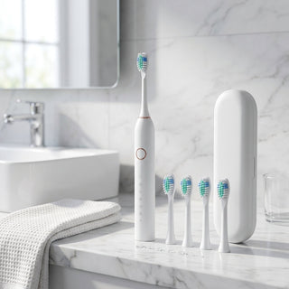 IPX7 Waterproof Sonic Toothbrush With 6 Modes And Long Battery Life | Greymere