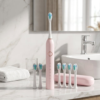 IPX7 Waterproof Sonic Toothbrush With 6 Modes And Long Battery Life | Greymere