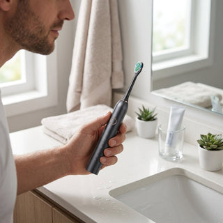 IPX7 Waterproof Sonic Toothbrush With 6 Modes And Long Battery Life | Greymere