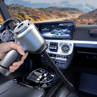 Lightweight Wireless Car Vacuum With 95000PA Suction And 6 Accessories Charging | Haleworth