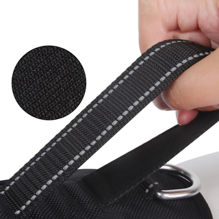 No Pull Dog Harness With Reflective Strips And Adjustable Nylon Fit Buckle | Hallmere