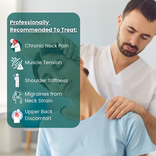 USB Neck Warmer And Massager With Adjustable Heat For Muscle Relaxation Relief | Hallstone