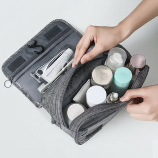 Travel Toiletry Bag With Waterproof Hanging Hook And Mesh Pockets For Organized Storage | Sheridan