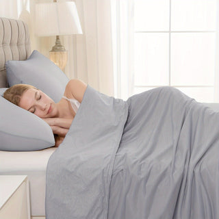 Cooling Blanket With Temperature Regulating Material And Machine Washable Design | Shelton