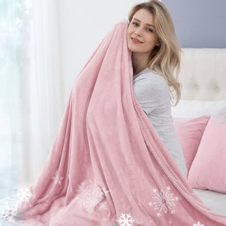 Cooling Blanket With Temperature Regulating Material And Machine Washable Design | Shelton