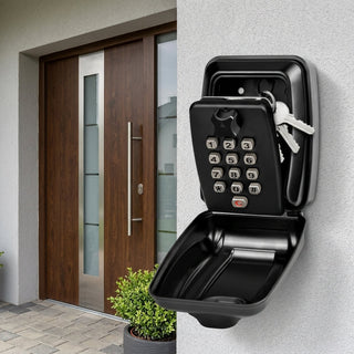 Wall Mounted Key Lock Box With Mechanical Combination Code And Rust Resistant Design | Rowan