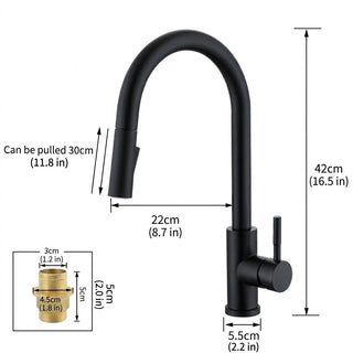 Touchless Sensor Kitchen Faucet With Pull Out Sprayer And Two Water Modes | Rollins