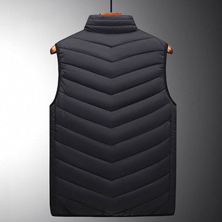 Waterproof Heated Vest With Carbon Fiber Heating Wire And 5000mAh Battery | Ridley