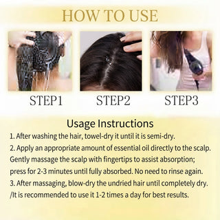 Natural Hair Oil With Vegan Ingredients For Stronger And Revitalized Hair Growth | Vaughn
