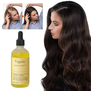 Natural Hair Oil With Vegan Ingredients For Stronger And Revitalized Hair Growth | Vaughn