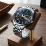 Inter Gold Bracelet with Black Dial