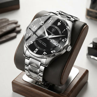 Waterproof Titanium Watch With Analog Digital Display And Scratch Resistant Glass | Townsend