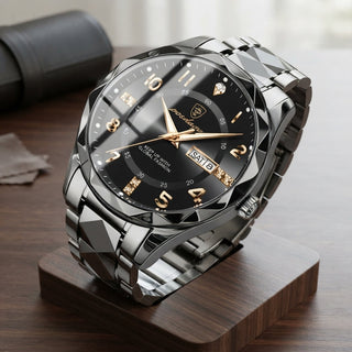 Waterproof Titanium Watch With Analog Digital Display And Scratch Resistant Glass | Townsend