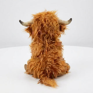 Realistic Highland Cow Plush Toy With Ultra Soft Material For Kids | Thatcher