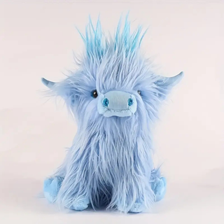 Realistic Highland Cow Plush Toy With Ultra Soft Material For Kids | Thatcher