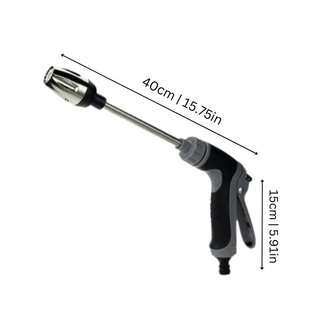 HydroJet Car Wash Sprayer With Adjustable Water Pressure And Rust Resistant Design | Wheeler