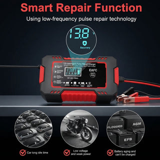 Smart Car Auto Battery Charger With Fast Charging For AGM Gel And Lead Acid Batteries | Westlake