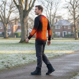 Rechargeable Heated Shirt With 3 Temperature Settings For Winter | Westcott