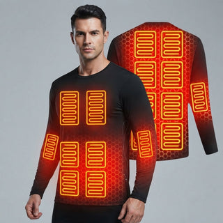 Rechargeable Heated Shirt With 3 Temperature Settings For Winter | Westcott