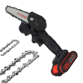 Rechargeable Battery Chainsaw Lightweight One Hand Operation Garden Cutting | Wallace
