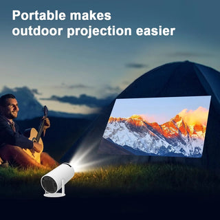 Portable 4K Mini Projector With Dual Wifi 6 And Bluetooth Connectivity | Winston
