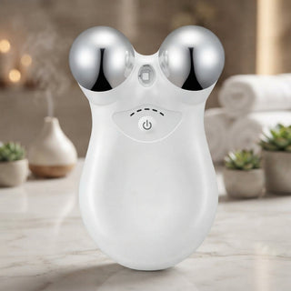 USB Rechargeable Facial Massager With Microcurrent Technology 3 Modes For Firmer And Smoother Skin | Amesbury