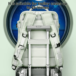 Waterproof Large Travel Backpack With Multiple Compartments USB Charging Port And Padded Straps | Yorke