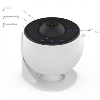 Space Projector Lamp With 13 Galaxy Discs Adjustable Projection And Night Light Function | Anson