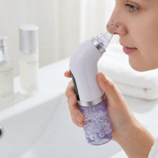 Rechargeable Pore Cleanser With 6 Interchangeable Heads And Adjustable Suction Power | Ashcroft