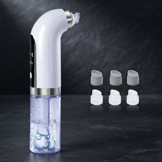 Rechargeable Pore Cleanser With 6 Interchangeable Heads And Adjustable Suction Power | Ashcroft